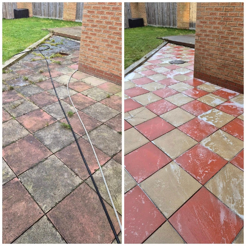 Patios Cleaning